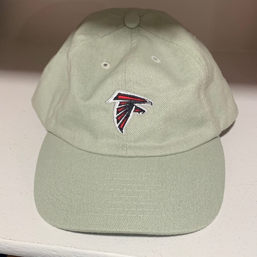 NFL Atlanta Falcons Light Green Dad Hat with Team Logo